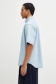 AAPE koszula jeansowa Now AAPSRM8515XXO niebieski SS26