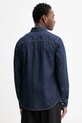 Odzież G-Star koszula z domieszką lnu Clean slim D27681.D306 granatowy
