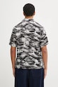 Odzież A Bathing Ape koszula Palm Tree Camo Open Collar 1L30132306 czarny