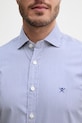 Hackett London koszula bawełniana HM3010537 niebieski