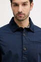 Barbour koszula bawełniana Cole granatowy MOS0411
