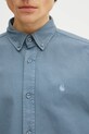 Carhartt WIP koszula bawełniana LS Bolton Shirt niebieski I030238.3GGGD