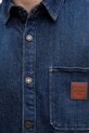 Guess Jeans koszula jeansowa M6RH51.D002F granatowy