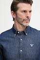 Barbour Koszula męska jeansowa granatowy MSH5588