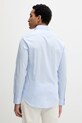 Abbigliamento Calvin Klein camicia da uomo con cotone LV019EU119 blu
