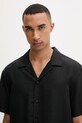 Calvin Klein košile pánská s modalem černá LV04LF114G
