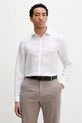 Calvin Klein Camicia da uomo con lino bianco LV019EU121
