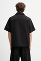 Odzież RHUDE Regatta Club koszula bawełniana męska RHPS26SR04012 czarny