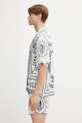 RHUDE Regista Tile košulja od viskoze za muškarce RHSS26SR02358 bijela SS26