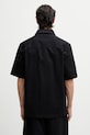 Oblečenie Axel Arigato Drew Shirt košeľa bavlnená pánska A3980001 čierna