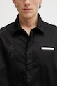 HELIOT EMIL pánska košeľa čierna SS26.M.05.077.BLK01