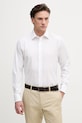 Sisley koszula męska bawełniana biały 51C3SQ05B