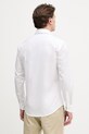 Odzież Sisley koszula męska bawełniana 51C3SQ05B biały