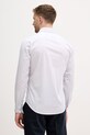 Odzież Sisley koszula męska bawełniana 51C3SQ05D biały