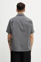 Odzież MM6 Maison Margiela koszula bawełniana męska SH0DR0008.M35741.855 szary