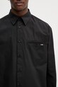 Bavlnená košeľa MM6 Maison Margiela čierna SH0DT0043.M35480.899