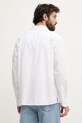 Ρούχα Calvin Klein Jeans πουκάμισο ανδρικό βαμβακερό LV04RF105G λευκό