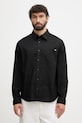 Calvin Klein Jeans srajca moška z bombažem črna LV04RF113G