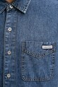 Calvin Klein Jeans πουκάμισο ανδρικό ντένιμ LV04RF711G μπλε
