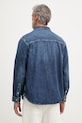 Oblečenie Calvin Klein Jeans košeľa pánska rifľová LV04RF904G tmavomodrá