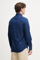 Odzież United Colors of Benetton koszula męska z bawełny 58JKUQ065 granatowy