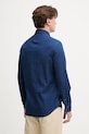 Odzież United Colors of Benetton koszula męska z bawełny 58JKUQ065 granatowy
