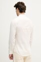 Odzież Lindbergh koszula męska z lnem 30.203344A biały