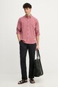 Marc O'Polo koszula męska bawełniana 5000008064 różowy SS26