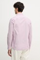 Odzież Marc O'Polo koszula męska bawełniana 5000012780 fioletowy