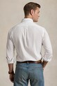Βαμβακερό πουκάμισο Polo Ralph Lauren 710938519 λευκό SS26