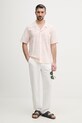 Tommy Hilfiger koszula męska bawełniana UM0UM03814 różowy SS26
