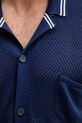 Tommy Hilfiger košeľa pánska z viskózy SUMMER UM0UM03824 tmavomodrá