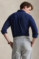 Polo Ralph Lauren koszula bawełniana 710A12399 niebieski SS26