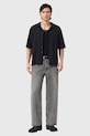 Abbigliamento AllSaints camicia in cotone TRACE M038SE nero