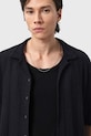 AllSaints camicia in cotone TRACE nero M038SE
