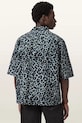 AllSaints cămașă cu in SILESIA M047SE gri SS26