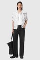 Abbigliamento AllSaints camicia con lino TERRA M049SE beige