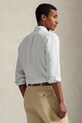 Льняная рубашка Polo Ralph Lauren 710B15594 белый SS26