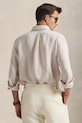 Ľanová košeľa Polo Ralph Lauren 710B15594 béžová SS26