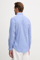 Odzież Polo Ralph Lauren koszula męska bawełniana 710B15595 niebieski