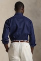 Polo Ralph Lauren рубашка мужская со льном 710B15596 тёмно-синий SS26