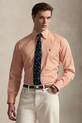 Polo Ralph Lauren košeľa pánska bavlnená oranžová 710B15661
