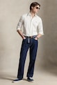 Odzież Polo Ralph Lauren koszula bawełniana 710B20512 biały