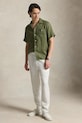 Odzież Polo Ralph Lauren koszula lniana 710966421 zielony