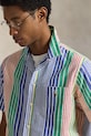 Polo Ralph Lauren camicia da uomo in cotone blu 710B14143