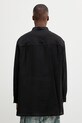 Odzież Y-3 koszula z domieszką lnu M SHIRT LS KH0419 czarny