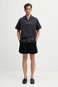 Lacoste koszula bawełniana męska CH2343 czarny