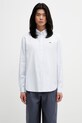 Lacoste shirt cotton Men's white CH5084