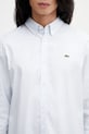 Lacoste shirt cotton Men's white CH5084