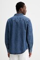 Oblečení Levi's košile pánská džínová BARSTOW WESTERN STANDARD 85744.0117 modrá